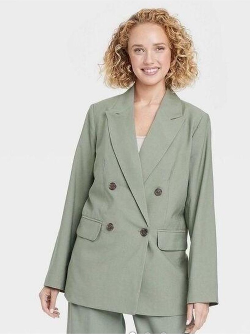 NEW Double-Breasted Women's Blazer Jacket
